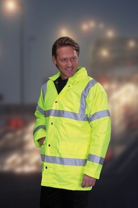 Hi-Visibility Road Safety Jacket - Weatherproof and What a Bargain!