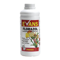 Evans Vanodine Florazol Freesia - Concentrated Deodoriser Disinfectant Air Freshener - 1ltr