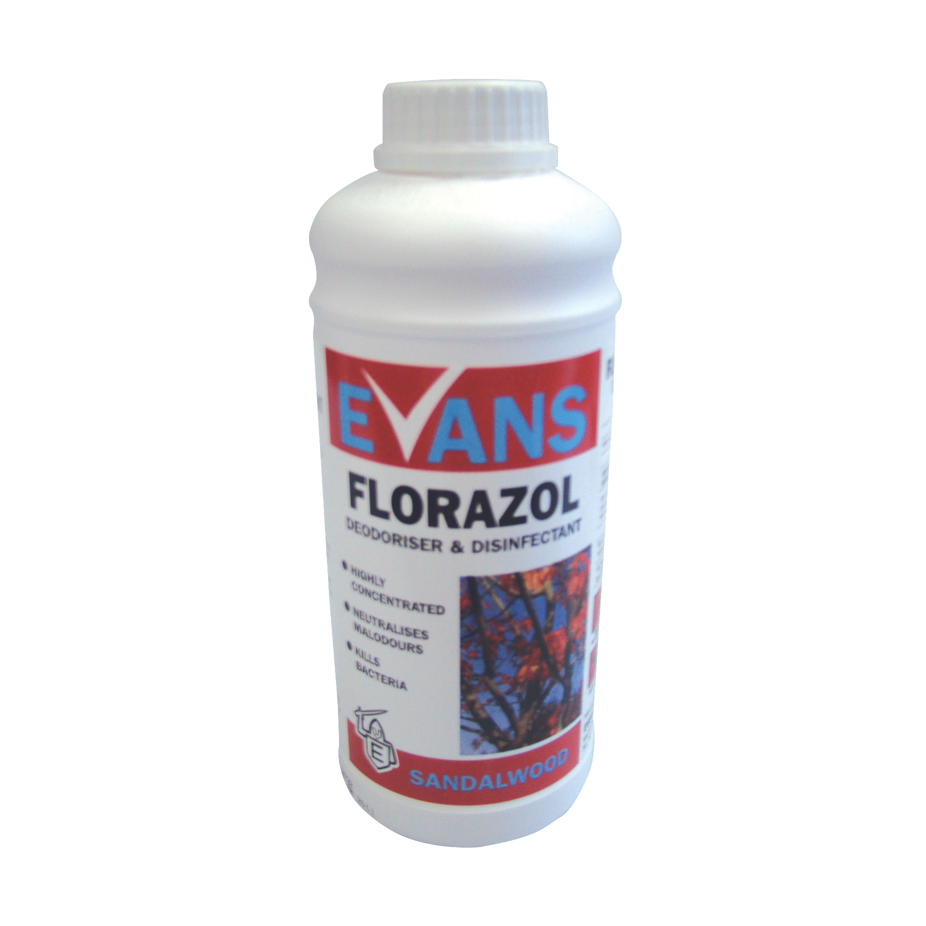 Evans Vanodine Florazol Sandalwood - Concentrated Deodoriser ...