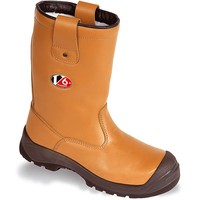 Vtech Polar Rigger S1PCI - V6 - Fur Lined Safety Boot with Tough Scuff Cap & Reinforced Pull Tabs - Tan