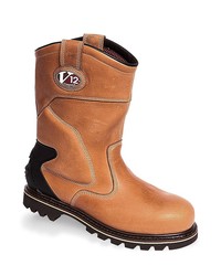 Vtech Roughneck Rigger Boot SPB - Vintage Cow Hide Leather - Thinsulate Lined Safety Footwear