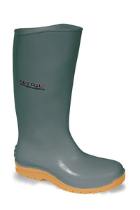Vital Nitril+ Green Nitrile Slip Resistant Safety Wellington Boot - Available In Sizes 3-12
