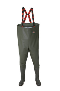 Vital Trent Green Non-Safety Chest Wader - Available In Sizes 7-11