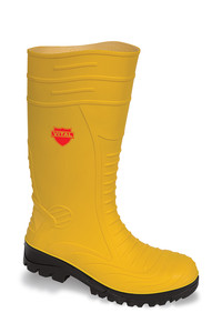 Vital Groundworker Yellow Safety PVC/ Nitrile Wellington Boot - Available In Sizes 6 -12