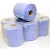 Show more information about Centre Feed Towel Roll - Industrial 2 Ply Hand & Wipe Tissue Paper - Blue - 195mm x 400mm x 150m (375 sheets) - Pack of 6
Soft Hand & Wipe Tissue - Bargains in Blue!