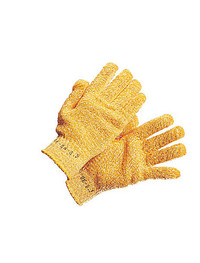 Griptex Yellow Criss Cross Gloves - One size
