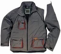 Delta Northwood Jacket - Weather & Wind Resistant - Padded - Detatchable Sleeves - 2 Tone