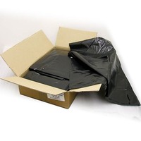 Black - Wheelie Bin Refuse Sacks (23x44x52'') - Heavy Duty 220g - Carton of 100 Bin Bags