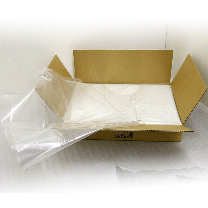 ... Sacks (18 x 29 x 39'') - Clear - Carton of 200 Transparent Bin Bags
