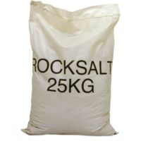 De-Icing Rock Salt - Brown Coarse-Grain Grit BS 3247 - Pallet of 50 Large Bags