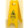 Show more information about CAUTION WET FLOOR - Warning Sign - Yellow - Tough Plastic A-Frame
Light and Easy to Carry - Cleaner's Favourite...