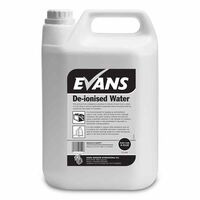 Evans Vanodine De-Ionised Water 5ltr