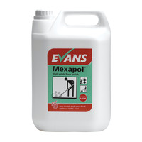 Evans Vanodine Mexapol - Metallised High Solids Dry Bright Floor Polish - 5ltr