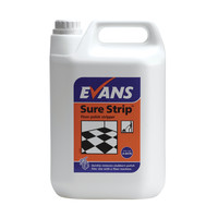 Evans Vanodine Sure Strip - High Active Floor Polish Stripper - 5ltr