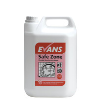Evans Vanodine Safe Zone - Unperfumed Virucidal Disinfectant Cleaner Unperfumed - 5ltr