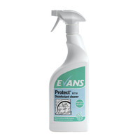 Evans Vanodine Protect - Perfumed Disinfectant Cleaner - 750ml RTU Trigger