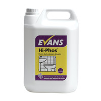 Evans Vanodine Hi-phos - High Active Cleaner & Descaler for Stainless Steel & Porcelain - 5ltr