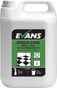 Evans Vanodine Green Zone Concentrated Heavy Duty Cleaner Bulk Refill 5ltr