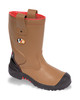Show more information about Vtech Grizzly VR6 Tan Fleece Lined Safety Rigger Boot
Shock Absorbing Sole - Rugged Scuff Cap - Robust Full Grain Leather - These Boots Mean Business!