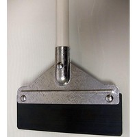 Floor Scraper With Long Metal Handle - 8'' Blade (Replaceable) - Low Cost High Quality Tool!