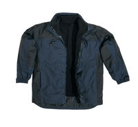 Panoply Navy Blue Gotland Waterproof 3 in 1 Parka Jacket