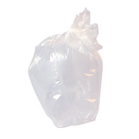 Clear Wheelie Bin Refuse Sacks 584x1118x1320mm (23x44x52") - Box of 100