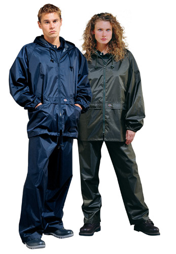 Dickies WP10050 BK L Size Large Vermont Water Resistant Suit Black