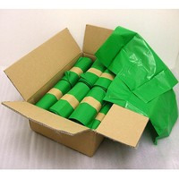 Strong Refuse Sacks (18 x 29 x 39'') - Green - Carton of 200 Bin Bags