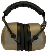 UCI Deluxe Folding Ear Defender - SNR33 Lightweight Comfortable Soft Foam Filled Cups - Adjustable Headband